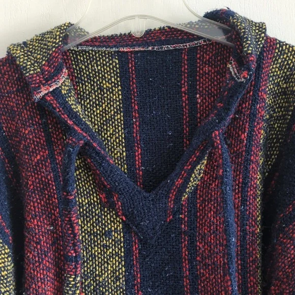 Multicolor Striped Baja Hoodie - Picture 3 of 6